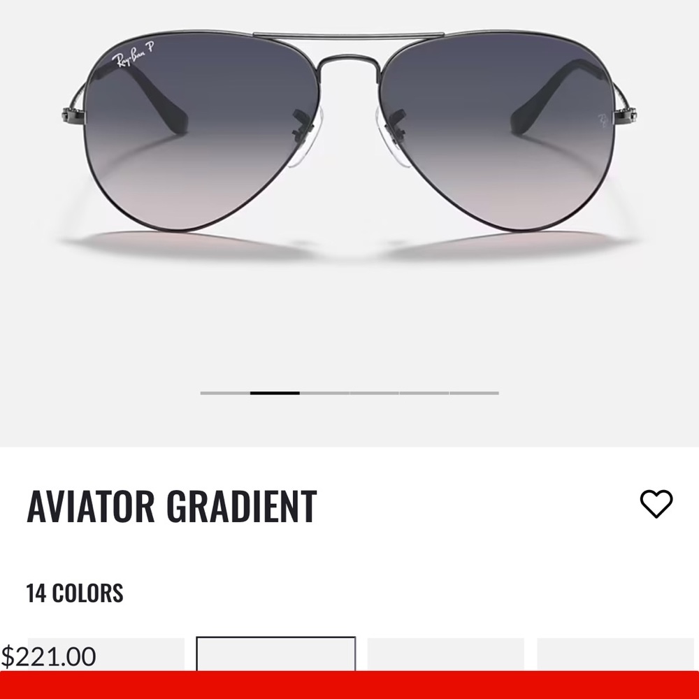 AVIATOR GRADIENT Ray-Ban Polarized